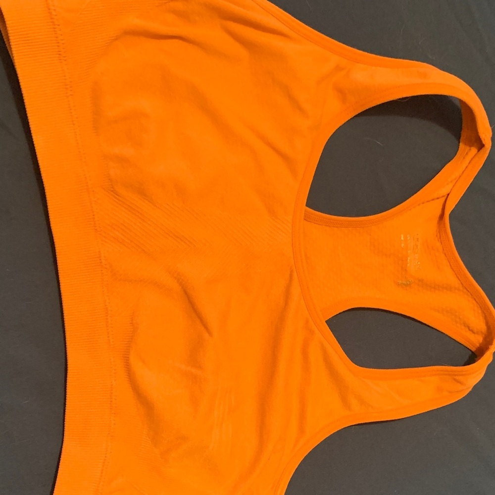 Jockey Women's Vibrant Orange Sports Bra